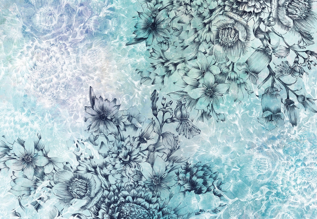 Komar | Vlies Fototapete | Windflowers | Größe 368 x 248 cm