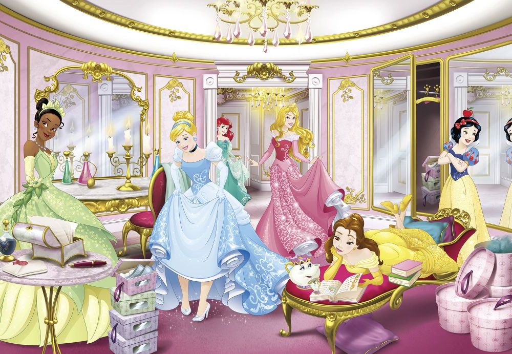 Papier Fototapete | Princess Mirror | Größe 368 x 254 cm