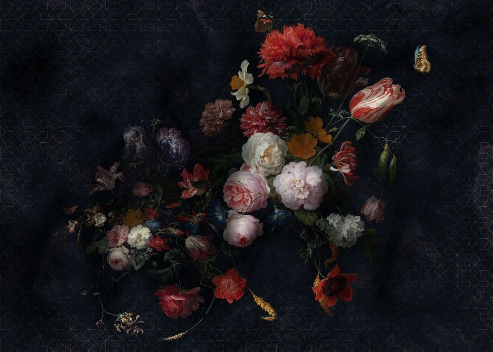 Komar | Vlies Fototapete | Amsterdam Flowers  | Größe 350 x 250 cm
