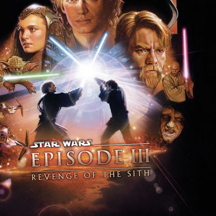 Vlies Fototapete | Star Wars Posters Collage | Größe 120 x 200 cm