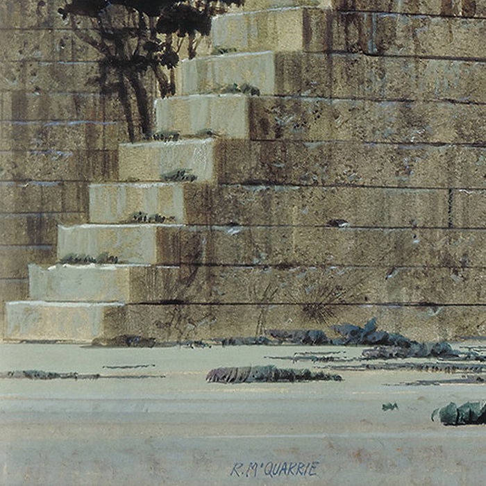 Vlies Fototapete | Star Wars Classic RMQ Yavin Temple | Größe 500 x 250 cm