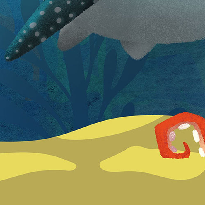 Vlies Fototapete | Finding Dory Aquarell | Größe 150 x 250 cm