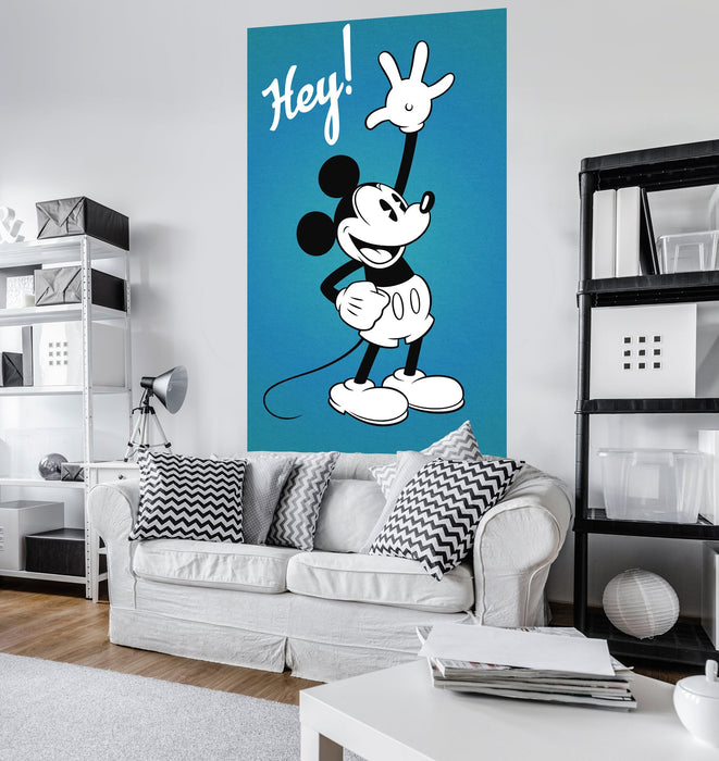 Vlies Fototapete | Mickey Hey | Größe 120 x 200 cm