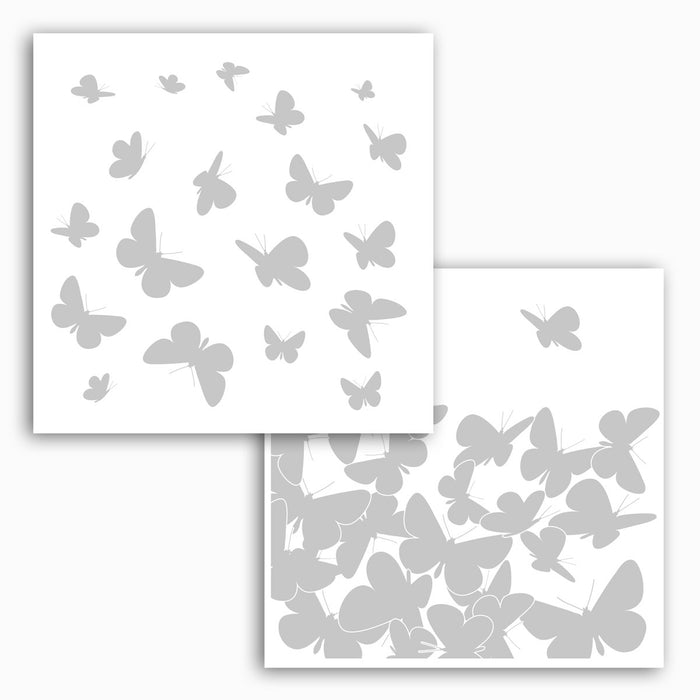 Komar | Fenstersticker | Schmetterlinge | Größe 31 x 31 cm