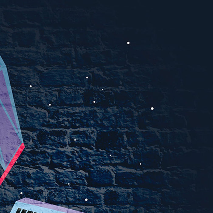 Vlies Fototapete | Star Wars Classic Concrete TIE|Fighter | Größe 200 x 280 cm