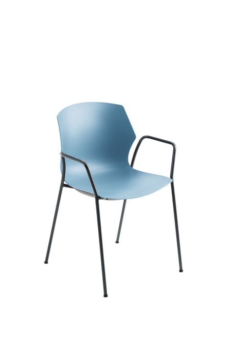 Mayer | Stapelstuhl 2510 | Blau | Gestell Anthrazit