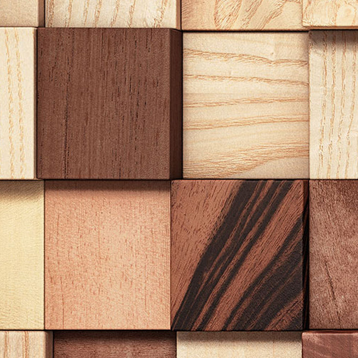 Vlies Fototapete | Lumbercheck | Größe 100 x 280 cm