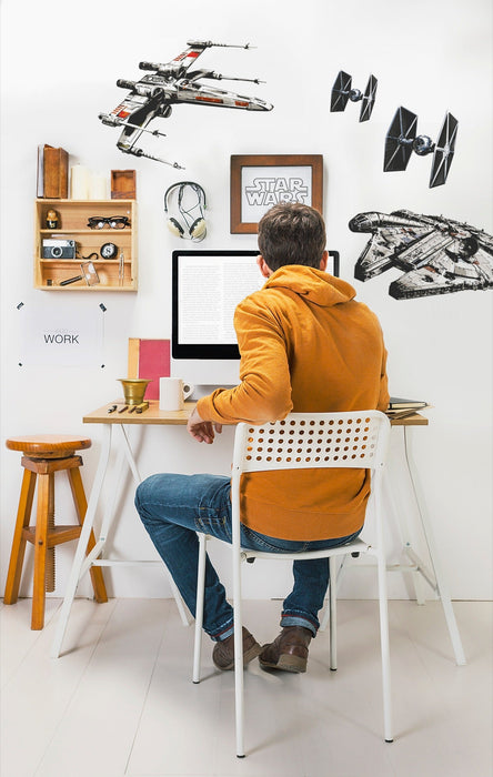 Wandtattoo | Star Wars Spaceships | Größe 100 x 70 cm