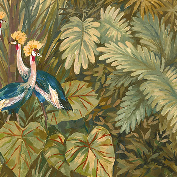 Vlies Fototapete | Tropical Vintage Garden | Größe 400 x 280 cm