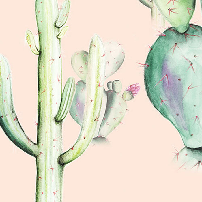Komar | Vlies Fototapete | Cactus Rose | Größe 200 x 250 cm