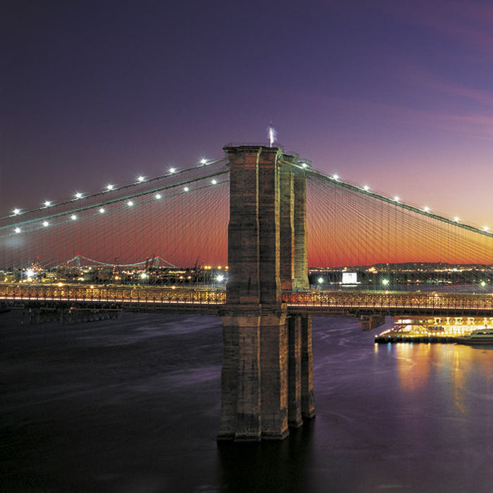 Papier Fototapete | NYC Lights | Größe 368 x 254 cm