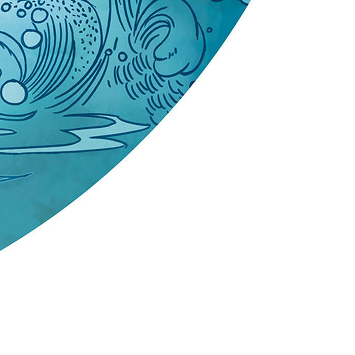 Selbstklebende Vlies Fototapete/Wandtattoo | Ariel Dreaming | Größe 125 x 125 cm