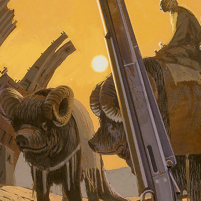 Vlies Fototapete | Star Wars Classic RMQ Tusken | Größe 500 x 250 cm