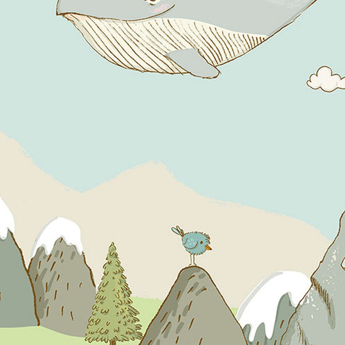 Vlies Fototapete | Mountain Traveler | Größe 400 x 280 cm