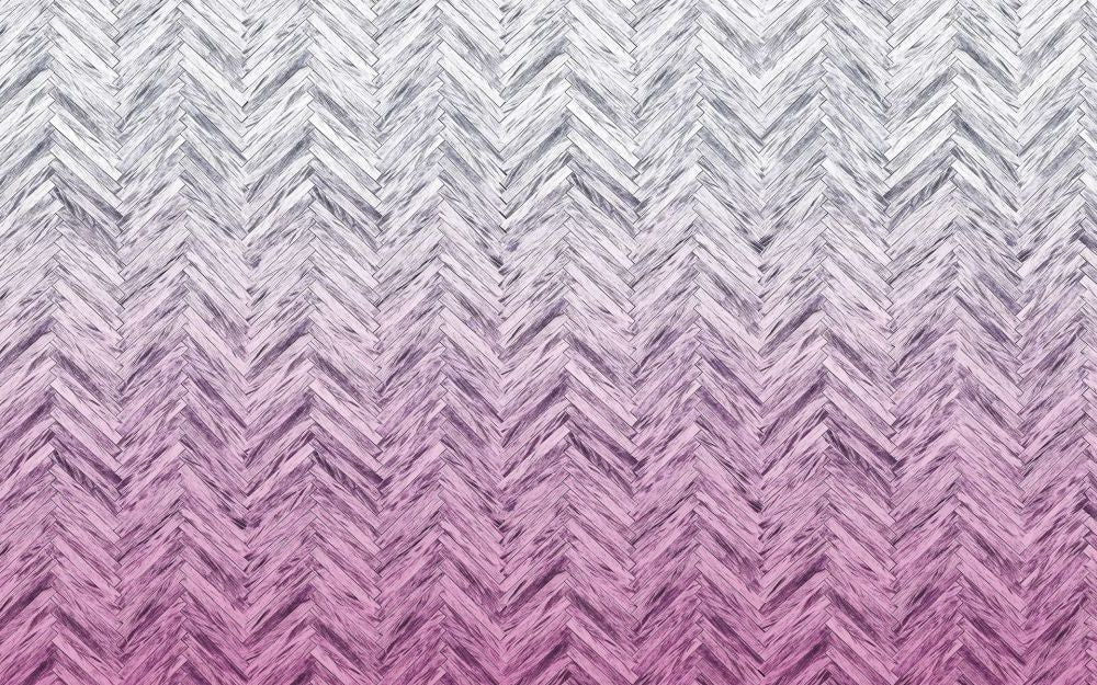 Vlies Fototapete | Herringbone Pink | Größe 400 x 250 cm