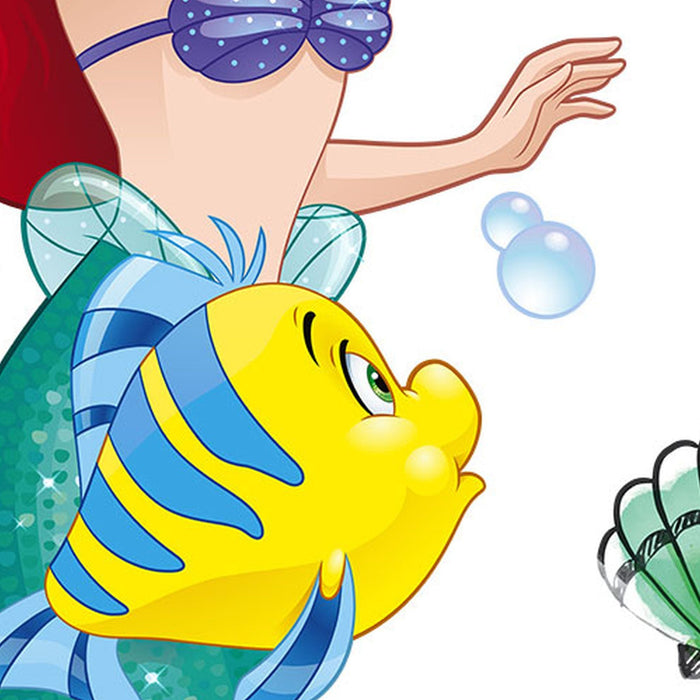 Selbstklebende Vlies Fototapete/Wandtattoo | Ariel XXL | Größe 127 x 200 cm