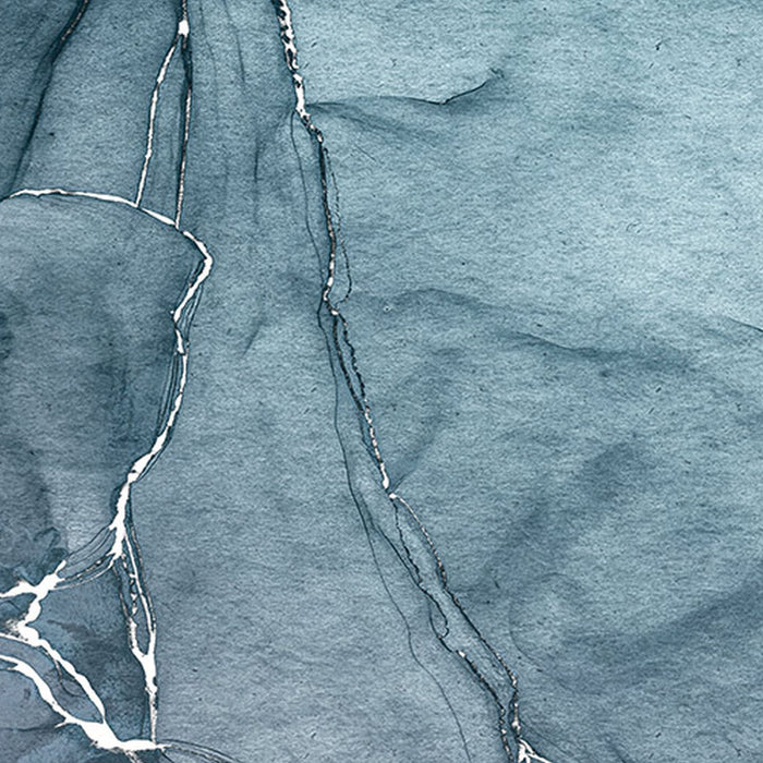 Vlies Fototapete | Ink Blue Fluid | Größe 300 x 280 cm