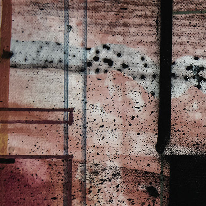 Vlies Fototapete | Squares Dropping | Größe 500 x 280 cm