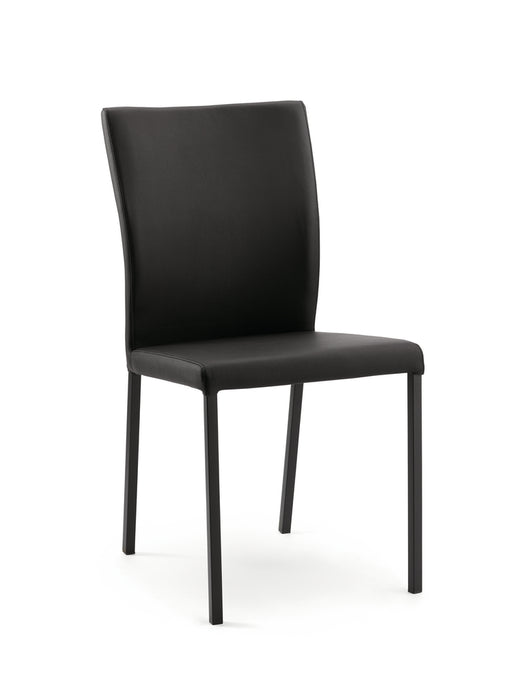 Naber | Daimo 1K | Stuhl Küchenstuhl | Gestell schwarz | Bezug schwarz