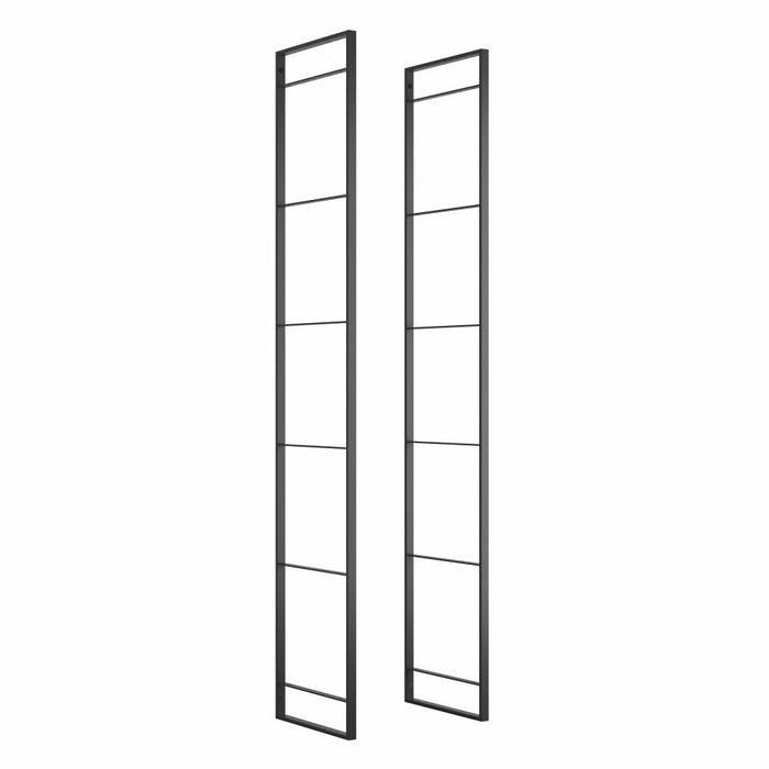 Satz Lader Regalrahmen Set, H 1790mm, Stahl, Schwarz lackiert