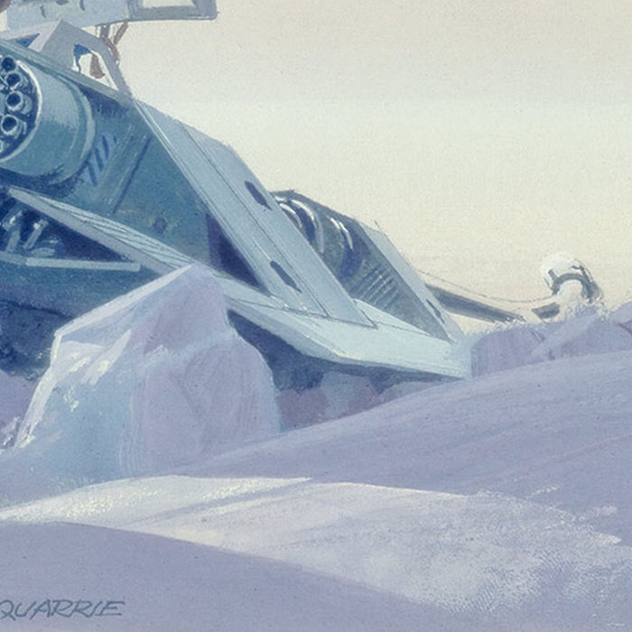 Vlies Fototapete | Star Wars Classic RMQ Hoth Battle Pilot | Größe 500 x 250 cm