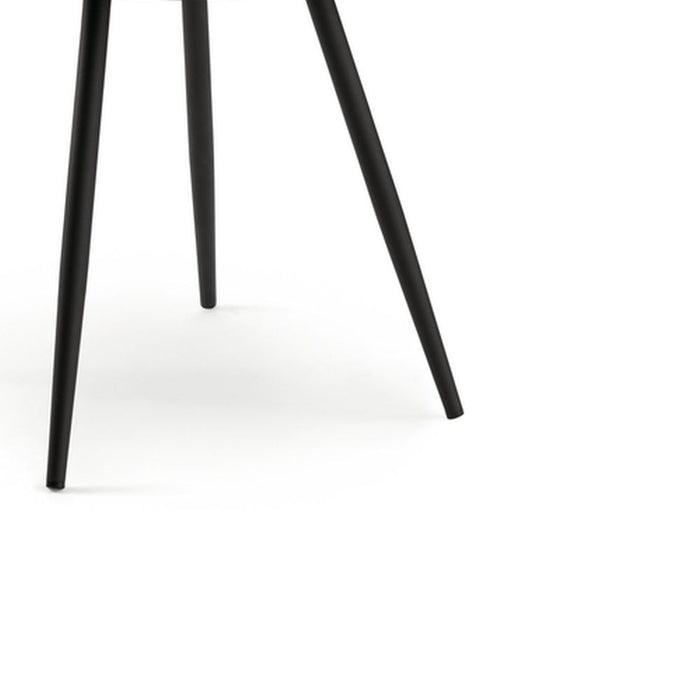 Naber | Lino 1WS | Stuhl Küchenstuhl | Gestell schwarz | Bezug schwarz
