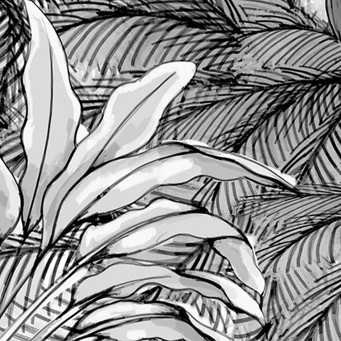 Vlies Fototapete | Lion King Monochrome | Größe 300 x 280 cm