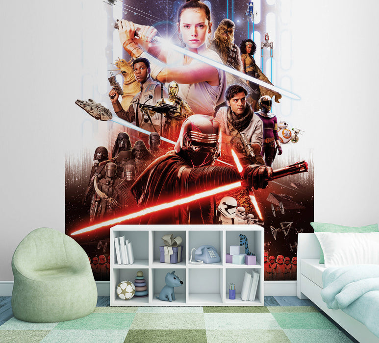 Komar | Fototapete | STAR WARS EP9 Movie Poster Rey | Größe 184 x 254 cm
