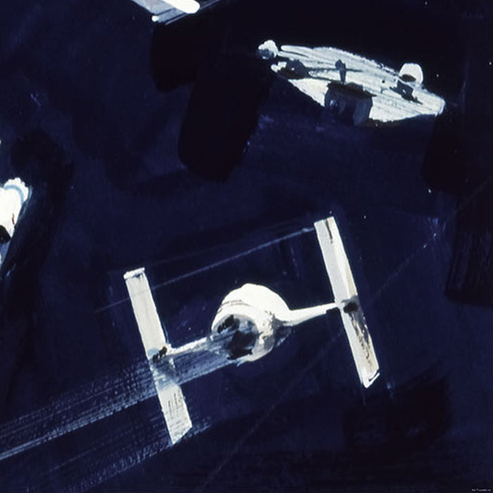 Vlies Fototapete | Star Wars Classic Dogfight | Größe 200 x 275 cm
