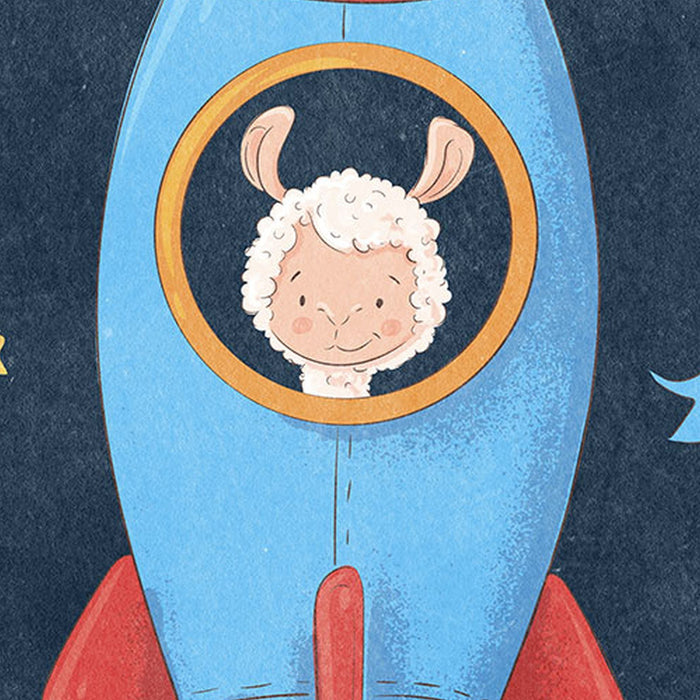 Vlies Fototapete | Friends in Space | Größe 350 x 280 cm