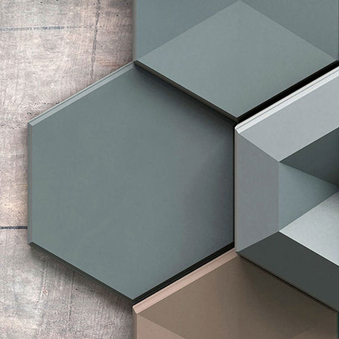 Vlies Fototapete | Hexagon | Größe 100 x 280 cm