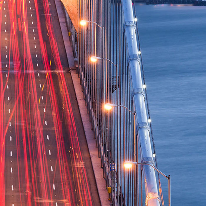 Vlies Fototapete | San Francisco Blues | Größe 300 x 200 cm