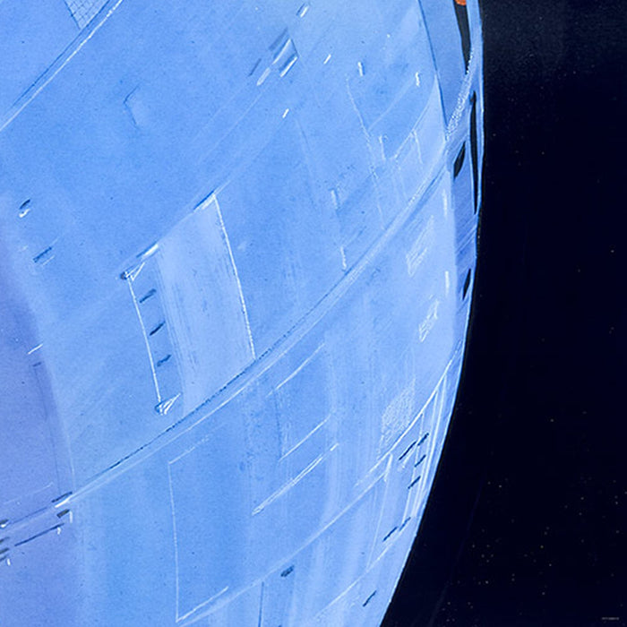 Vlies Fototapete | Star Wars Classic RMQ Death Star Assault | Größe 500 x 250 cm