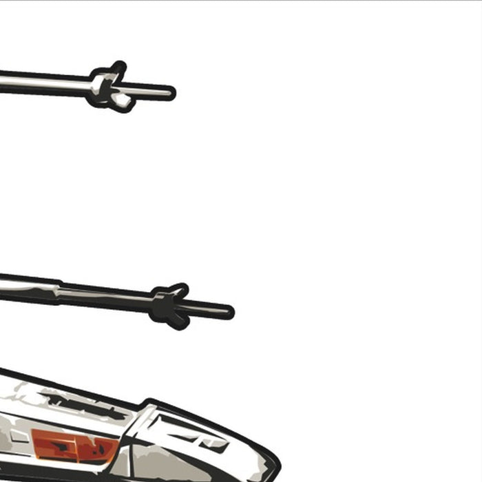 Wandtattoo | Star Wars Spaceships | Größe 100 x 70 cm