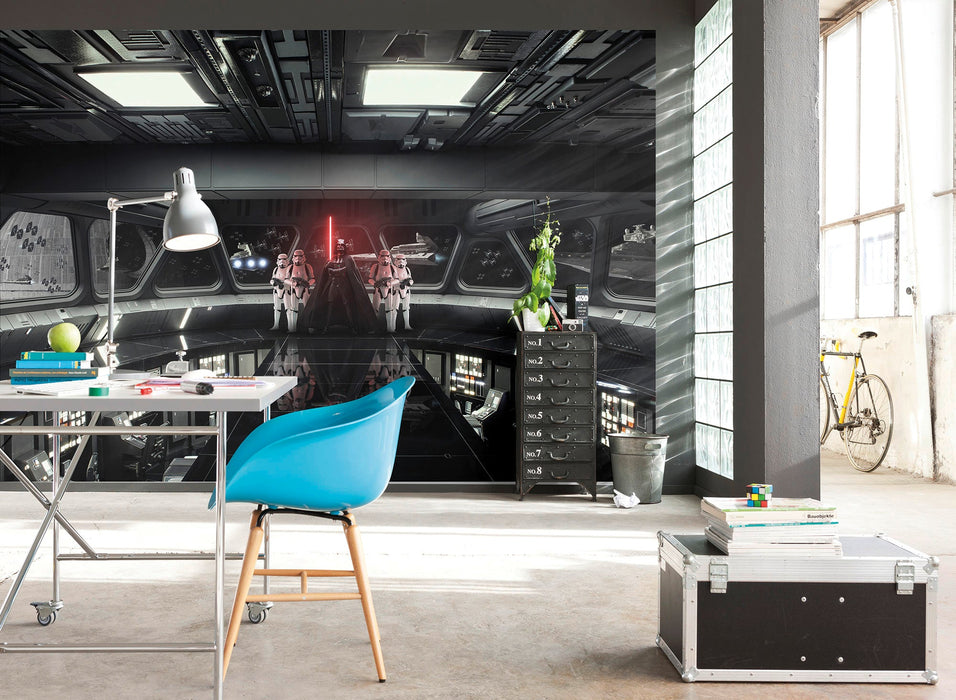 Vlies Fototapete | STAR WARS Destroyer Deck | Größe 400 x 260 cm