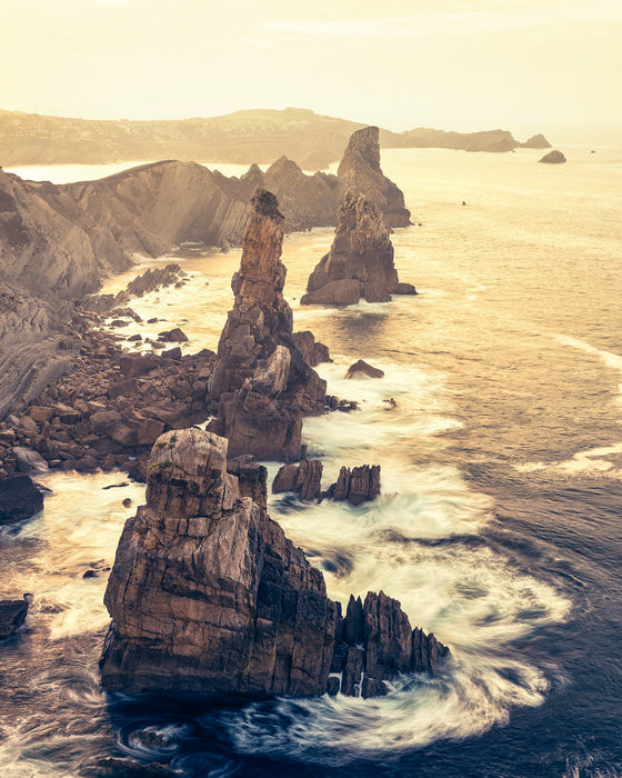 Vlies Fototapete | Pillar Parade | Größe 200 x 250 cm