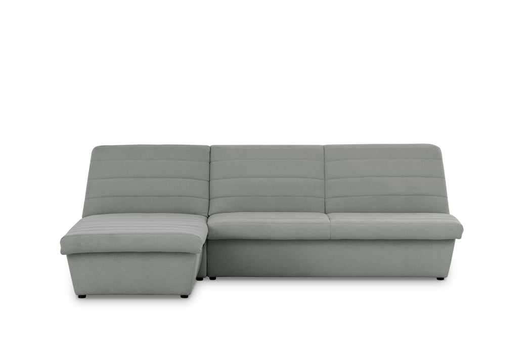 LOOKS VIII Ecksofa Longchair | Sofa L-Form | Couch Polsterecke | ohne Armlehnen | Longchair links | 168x274 cm