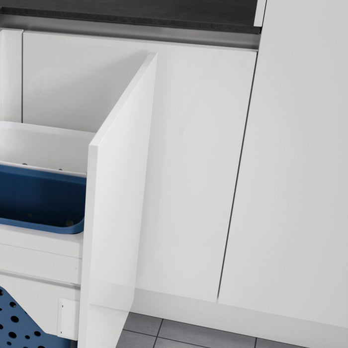 Tidy Wäschebehälterauszug S 600 | Schrankausstattung | weiß/hellblau