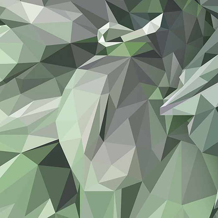 Vlies Fototapete | Emerald Flowers | Größe 300 x 280 cm