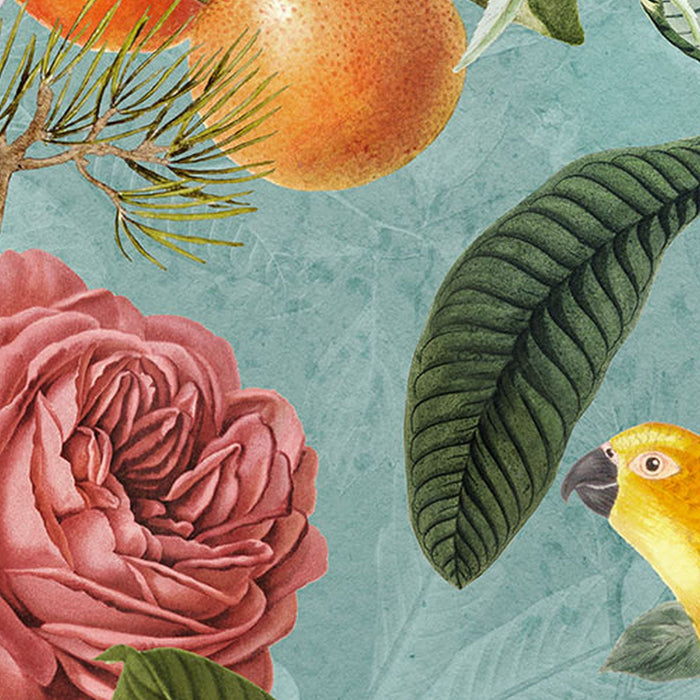 Vlies Fototapete | Birds and Berries | Größe 200 x 250 cm