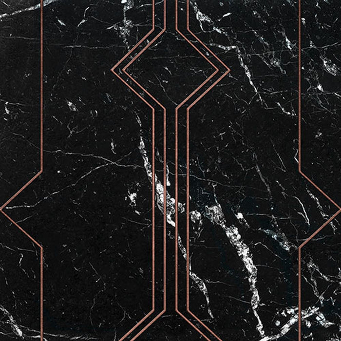 Vlies Fototapete | Marble Black | Größe 400 x 250 cm