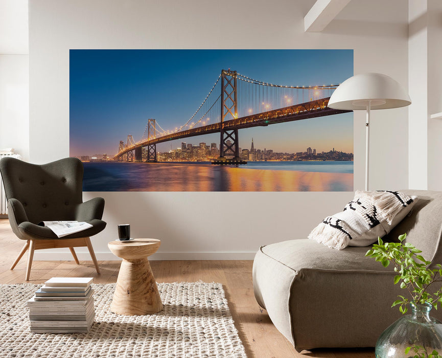 Komar | Vlies Fototapete | Spectacular San Francisco | Größe 200 x 100 cm