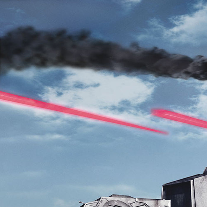 Vlies Fototapete | STAR WARS Battle of Hoth | Größe 400 x 260 cm