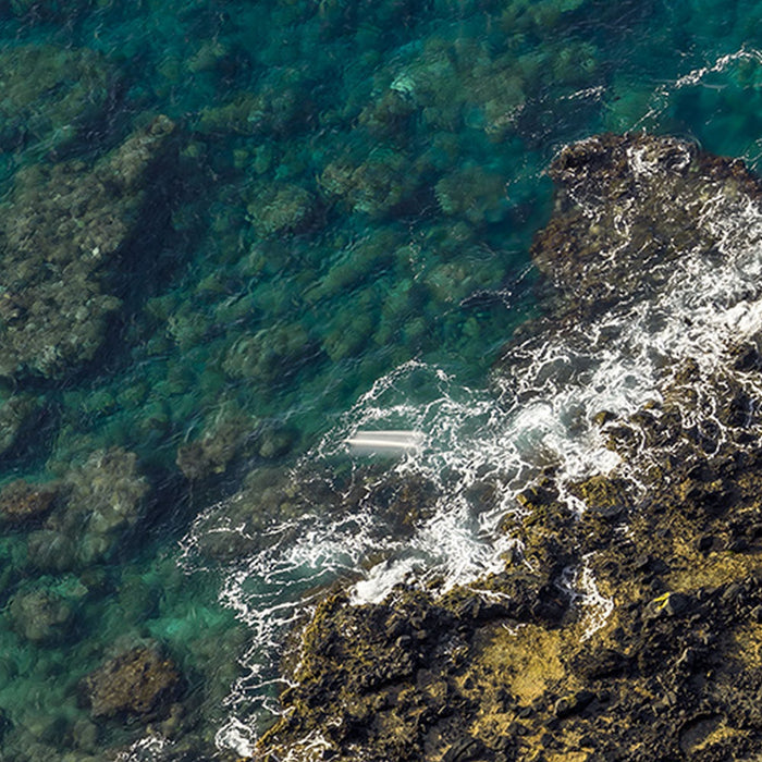 Vlies Fototapete | Bright Blue  | Größe 450 x 280 cm