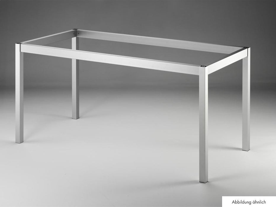 Tischgestell TG40 | Tisch | edelstahlfarbig gebürstet | B 1460 mm | T 710 mm