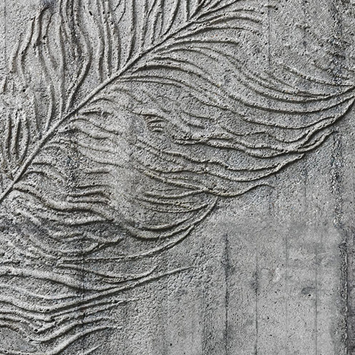 Vlies Fototapete | Concrete Feather  | Größe 350 x 250 cm