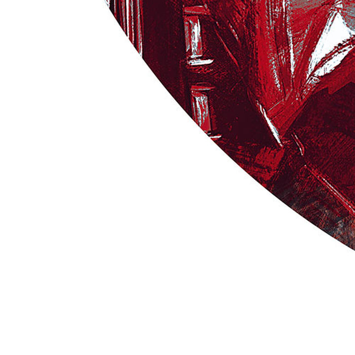 Komar | Selbstklebende Vlies Fototapete/Wandtattoo | Avengers Painting Captain Marvel | Größe 125 x 125 cm