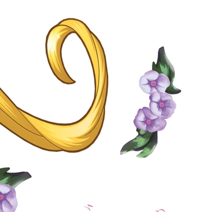 Komar | Wandtattoo | Rapunzel | Größe 100 x 70 cm