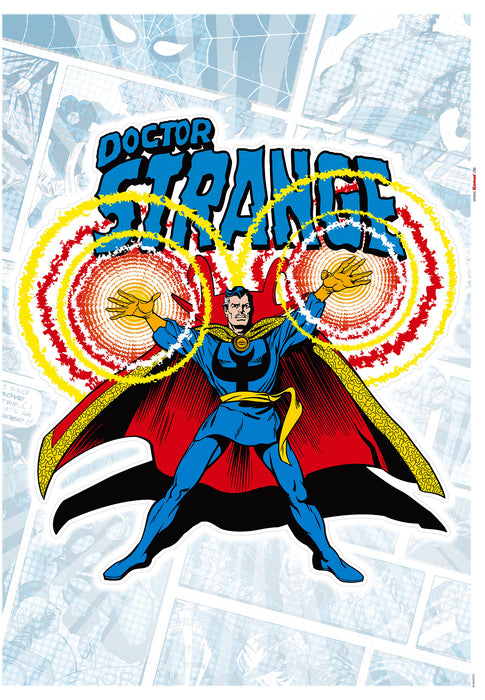 Komar | Wandtattoo | Doctor Strange Comic Classic  | Größe 50 x 70 cm