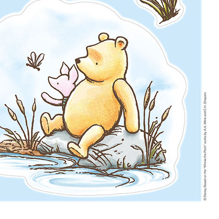 Komar | Wandtattoo | Winnie the Pooh Adventures  | Größe 50 x 70 cm